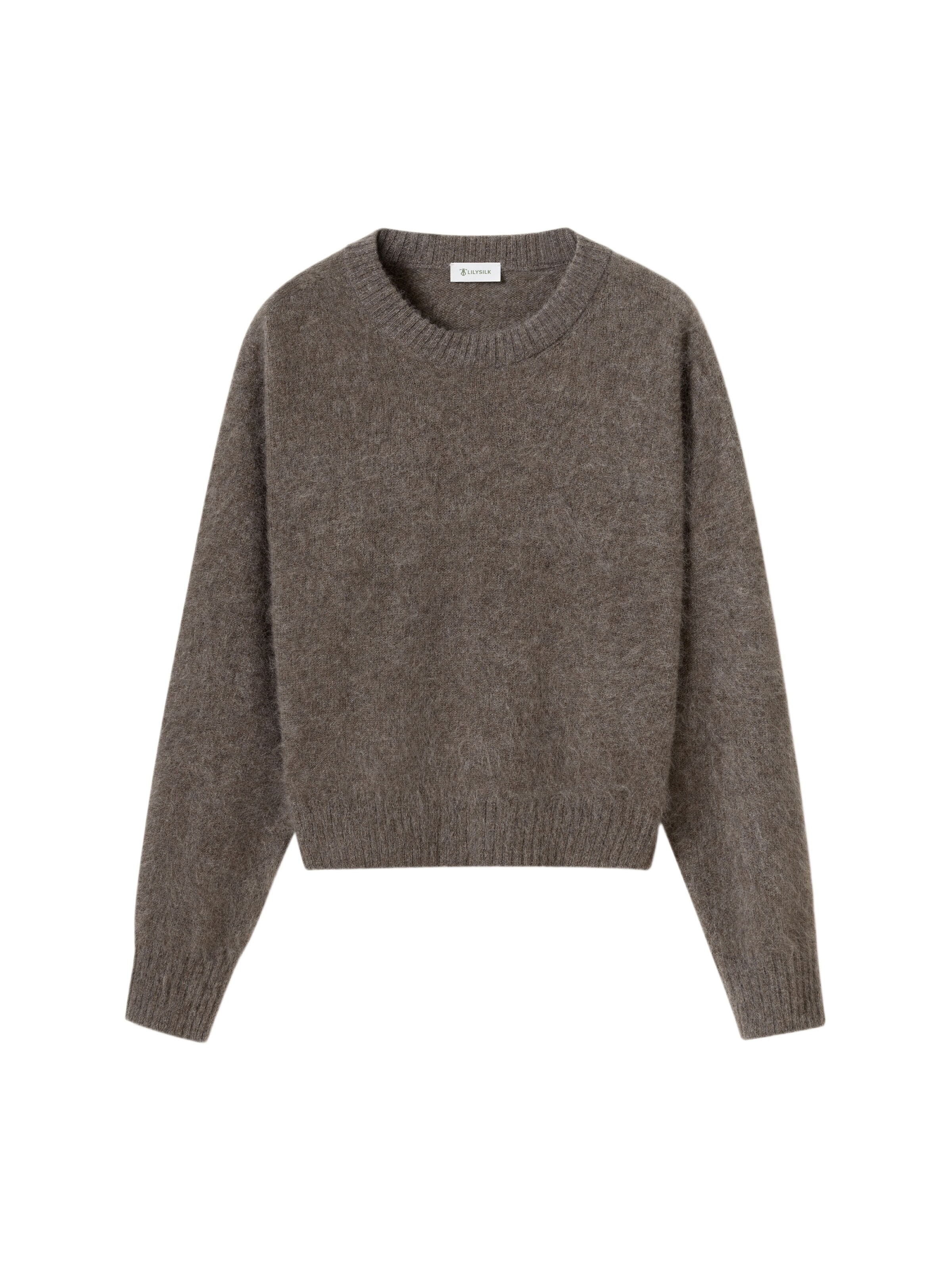 Pullover di Lilysilk in marrone: frontale