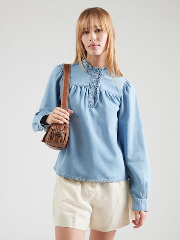 ONLY Blouse 'ONLLucia' in Blue: front