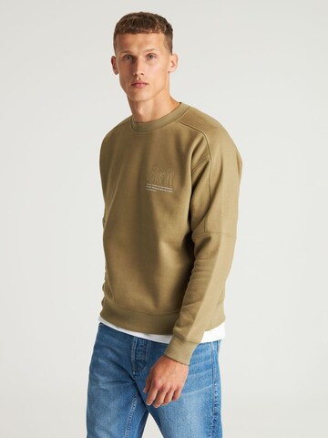 Sweat-shirt 'Ido' CHASIN' en vert