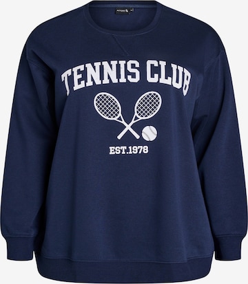 Active by ZizziSweater majica 'ANNIE' - plava boja: prednji dio