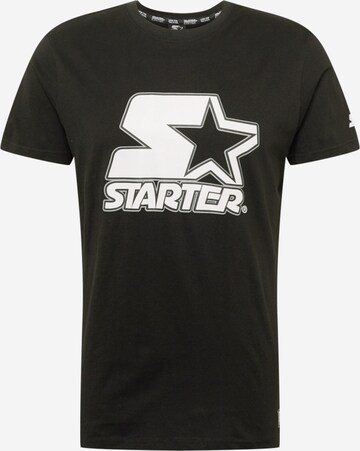 T-Shirt Starter Black Label en noir : devant