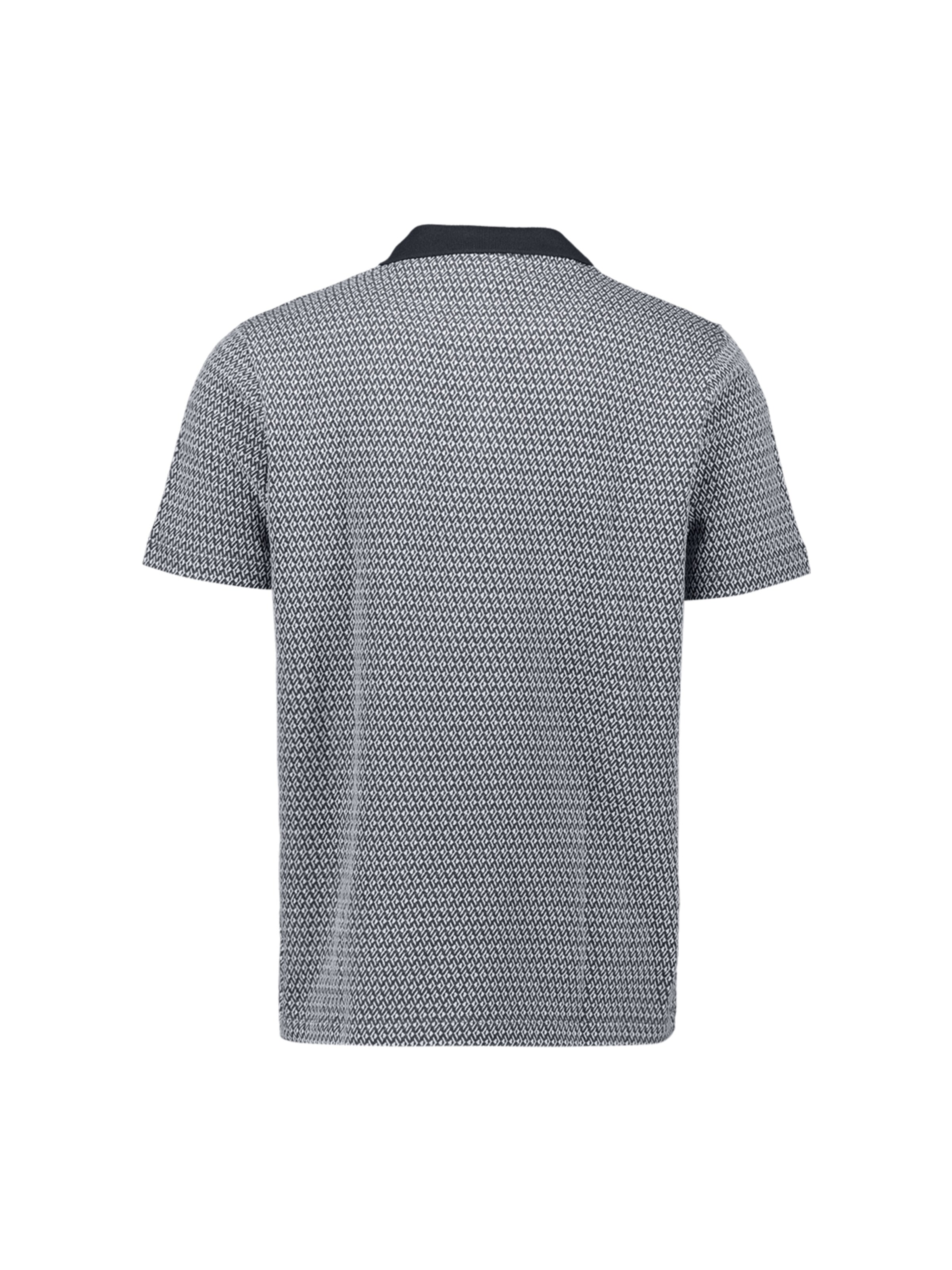 No Excess Poloshirt in Schwarz
