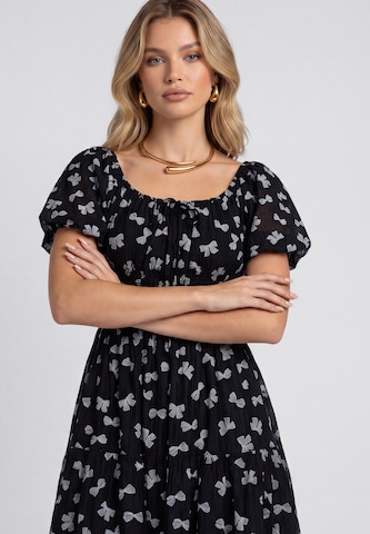 faina - Vestido en negro