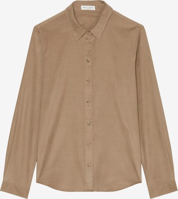 Marc O'Polo Blouse in Brown: front