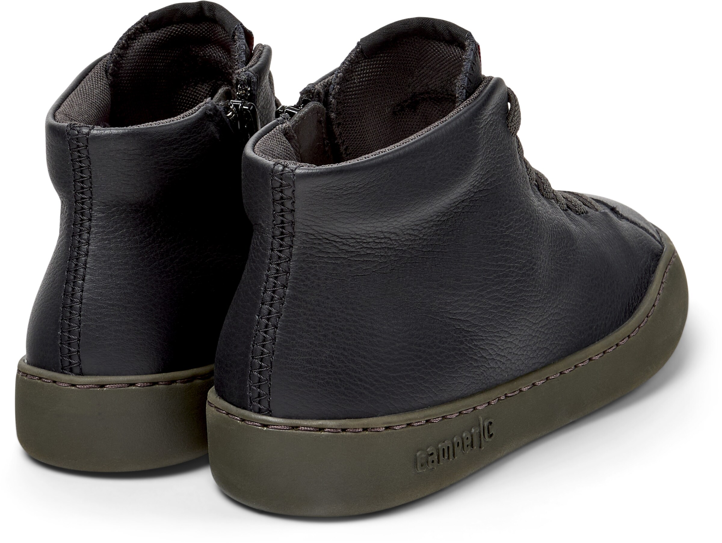 CAMPER Sneakers hoog 'Peu Touring' in Zwart