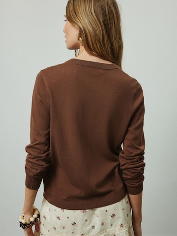 Next Knit cardigan in Brown
