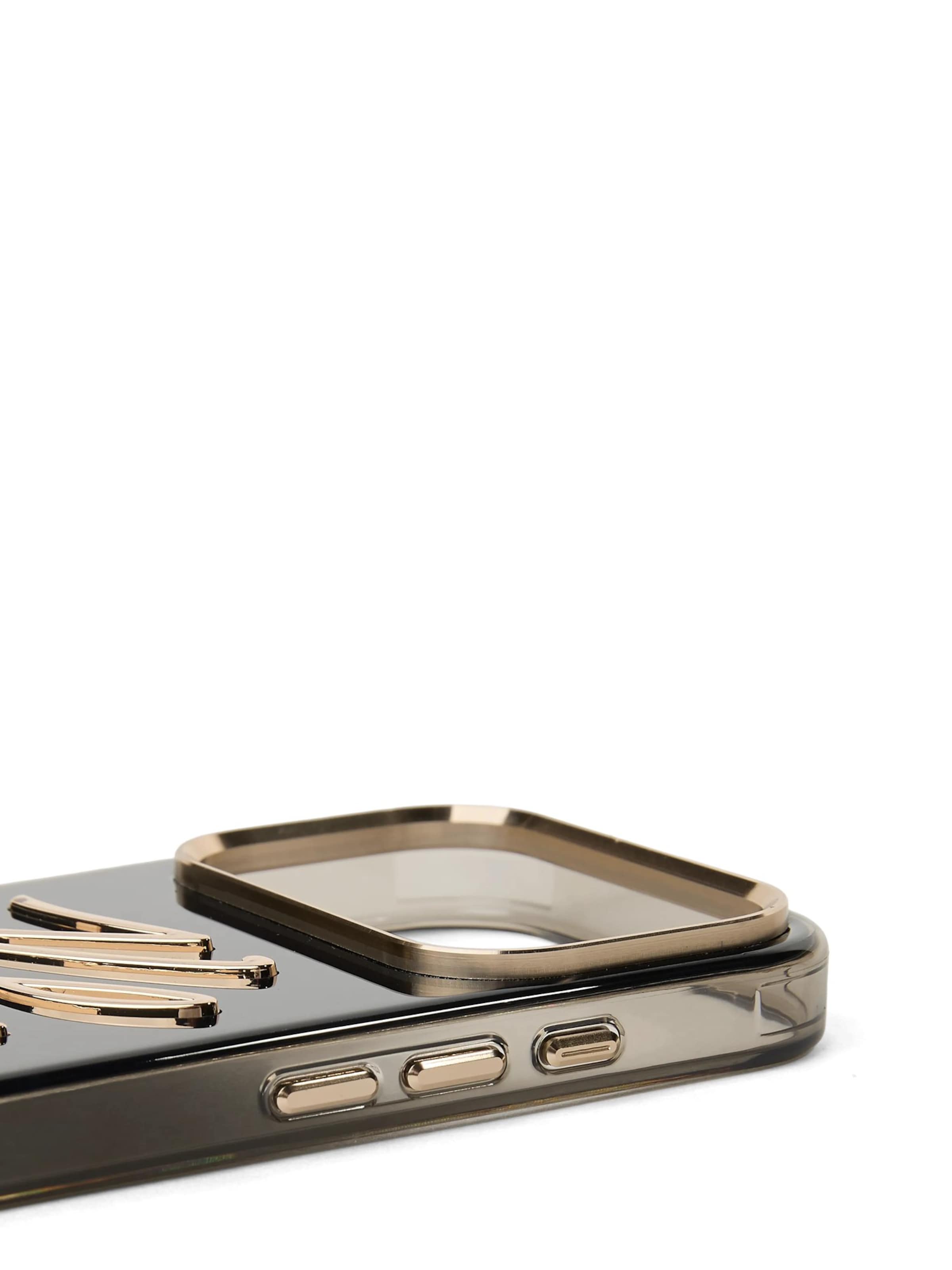 Protection pour smartphone Karl Lagerfeld en noir