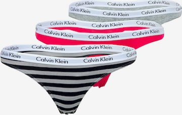 Calvin Klein Underwear String i grå: forside