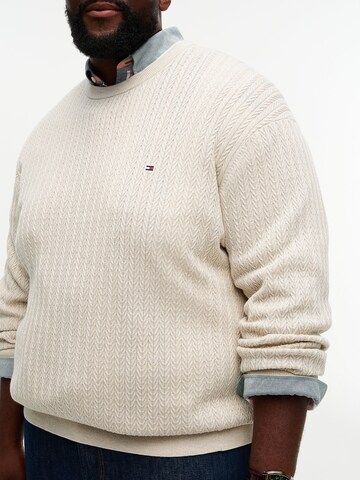 TOMMY HILFIGER Pullover in Beige