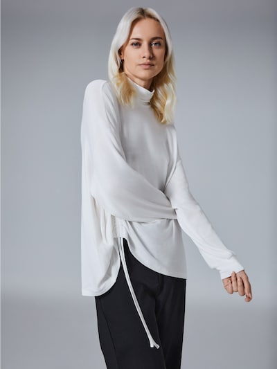 Tricou 'Charlene' 4TAILORS pe alb, Vizualizare produs