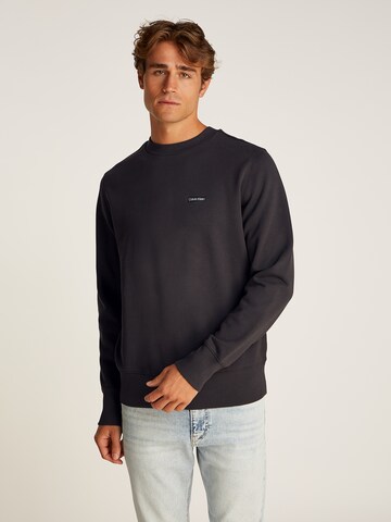 juoda Calvin Klein Jeans Megztinis be užsegimo: priekis