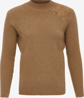 paino Sweater in Brown: front