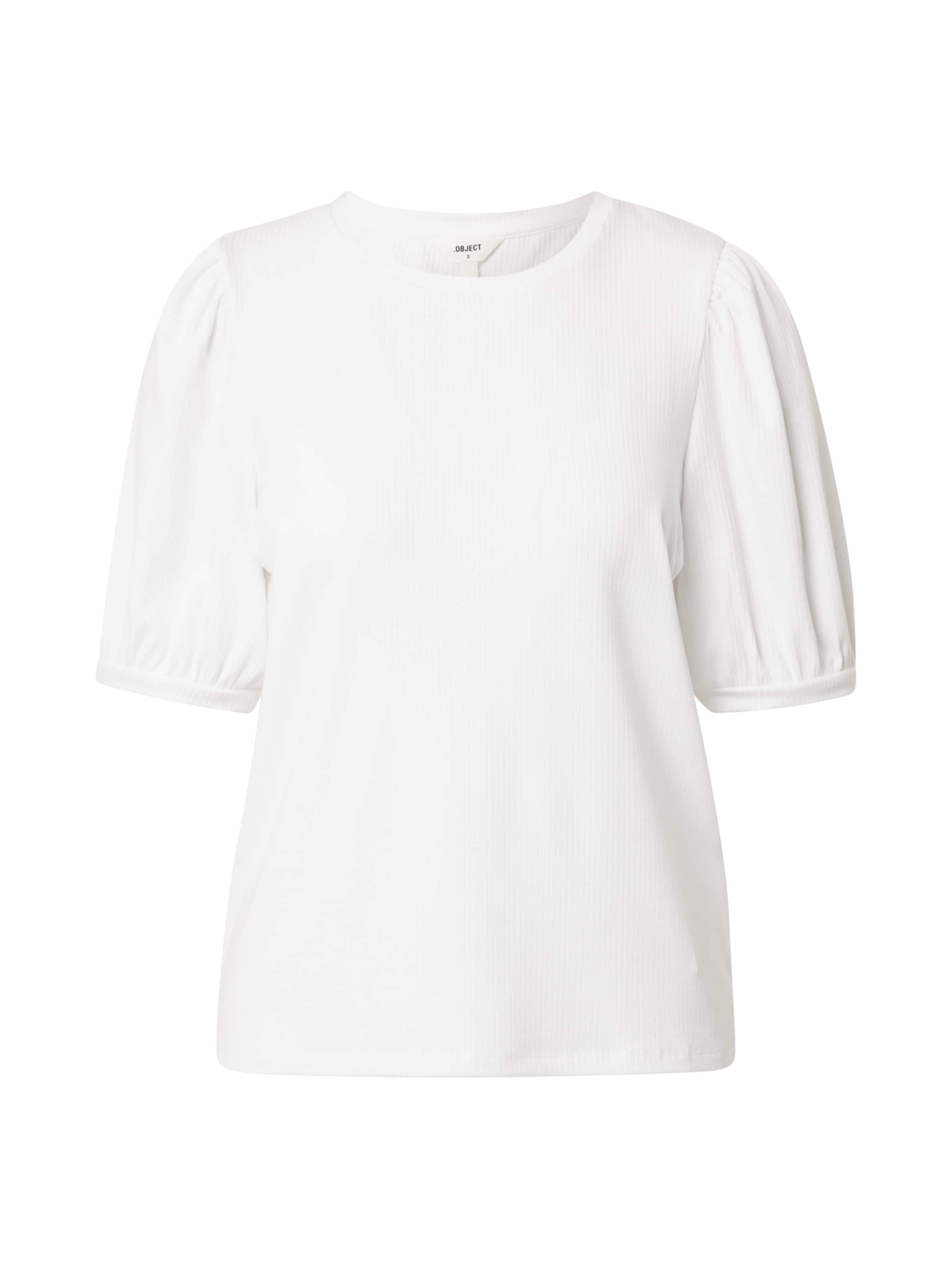 OBJECT - Camiseta 'Jamie' en blanco: frente