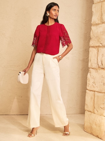 Camicia da donna di love & roses in rosso