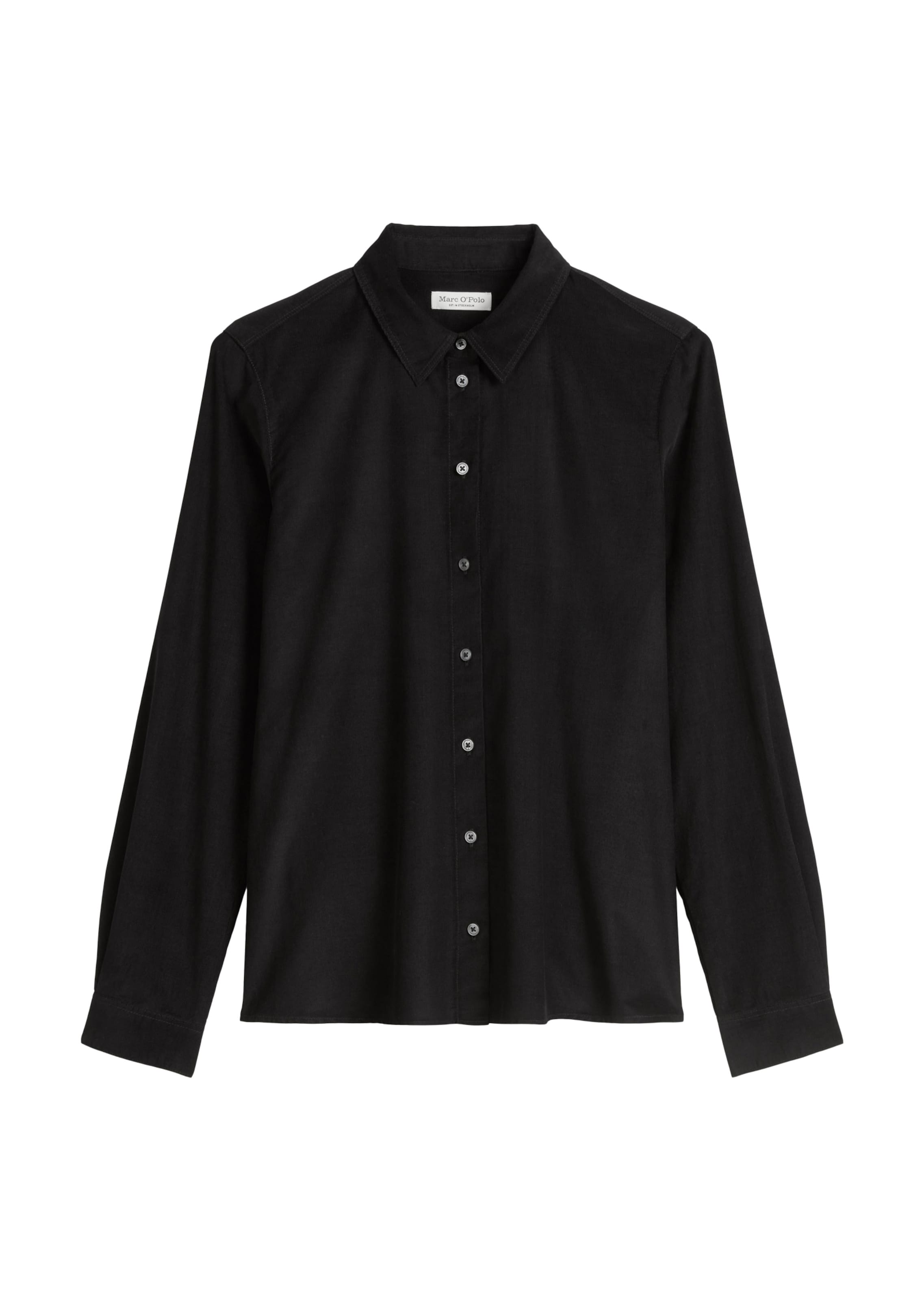 Marc O'Polo Blouse in Zwart: voorkant