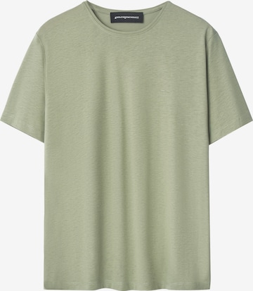 T-Shirt Adolfo Dominguez en vert : devant