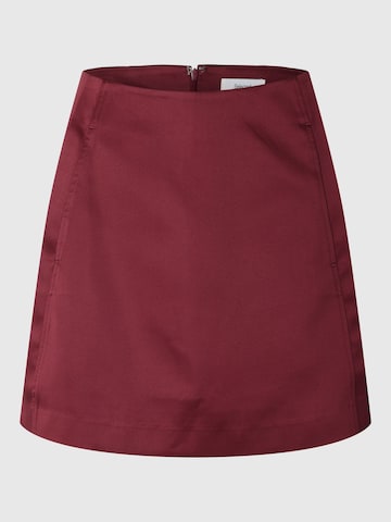 Jupe SELECTED en rouge