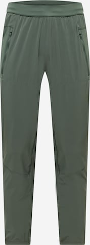 ADIDAS SPORTSWEAR Tapered Sports trousers 'D4T' in Green: front