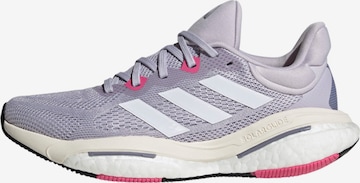 ADIDAS PERFORMANCE - Sapatilha de corrida 'Solarglide 6' em prata: frente