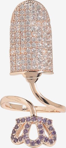 SOHI Ring in Gold: front