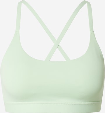 ADIDAS PERFORMANCE Bustier Sports-BH 'All Me' i grøn: forside