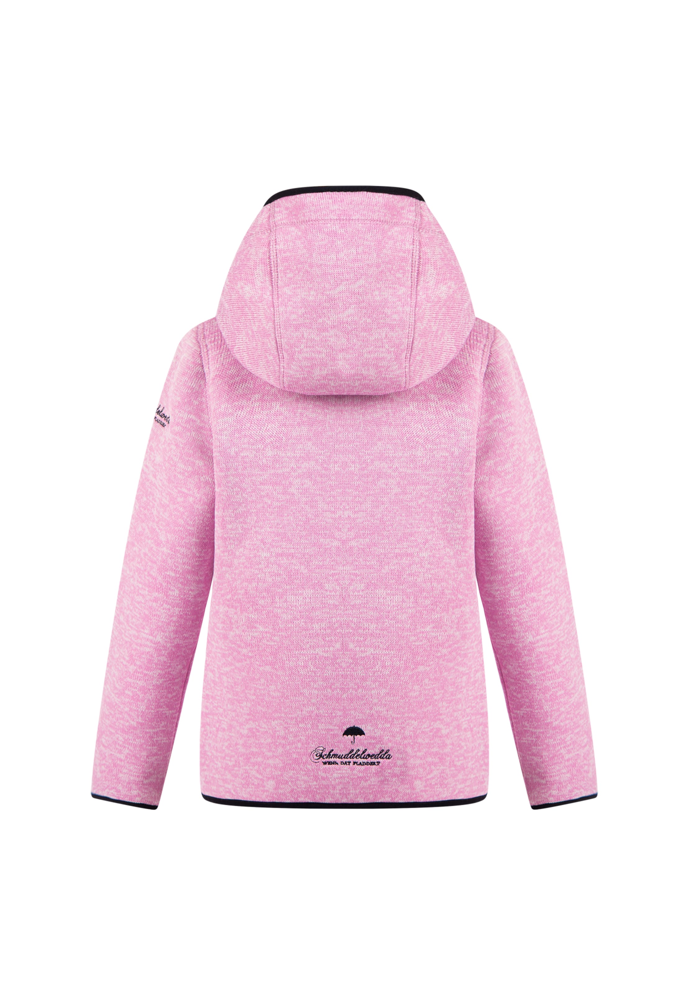 Giacca di pile di Schmuddelwedda in rosa