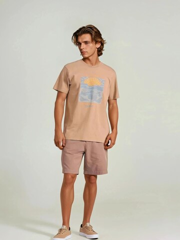 Funky Buddha Shirt in Beige