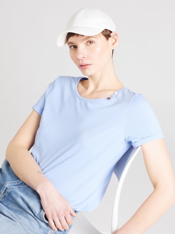 Ragwear T-Shirt 'FLLORAH' in Blau