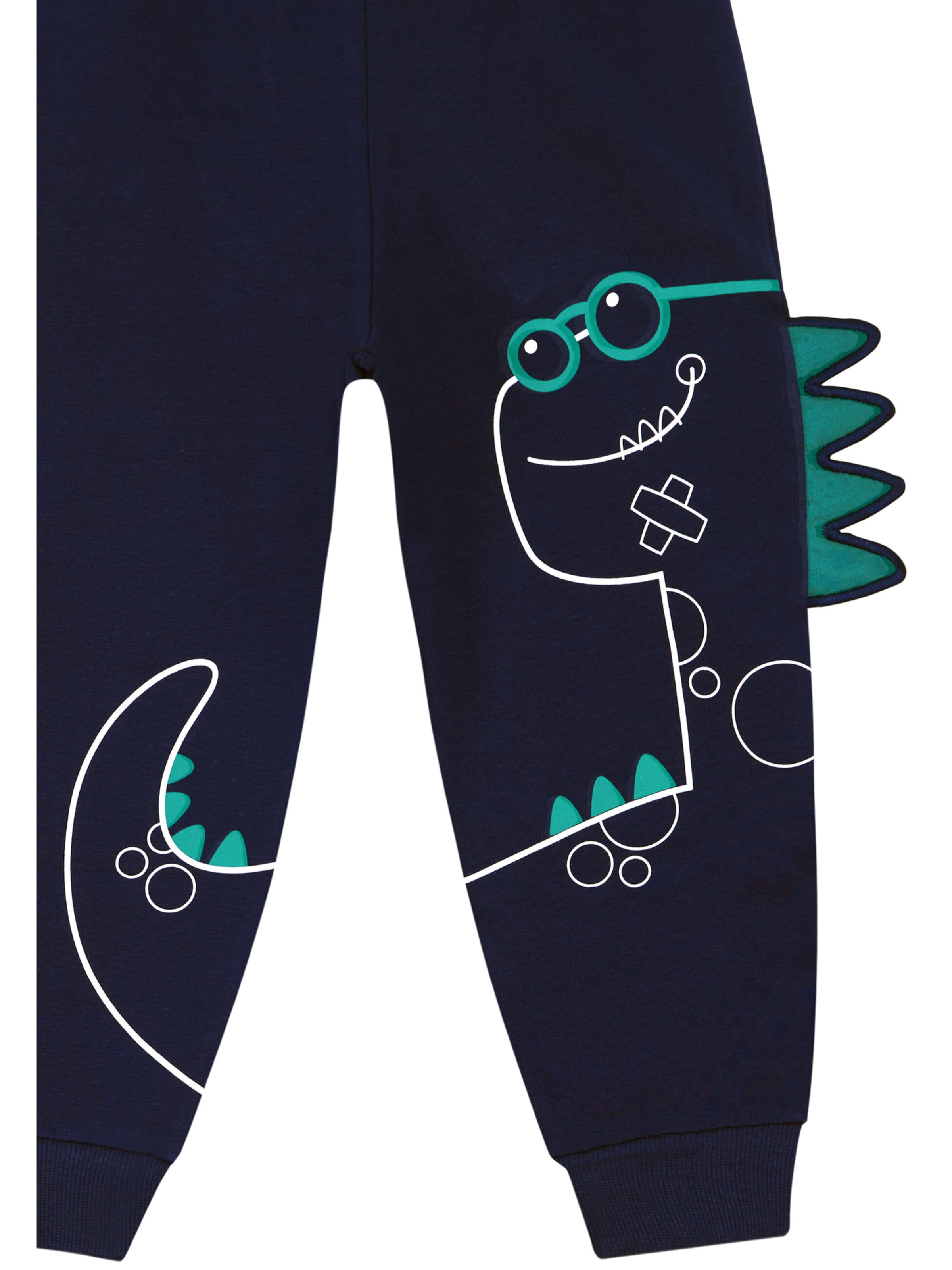 Completo per l'allenamento 'Dino Spikes' di Denokids in verde