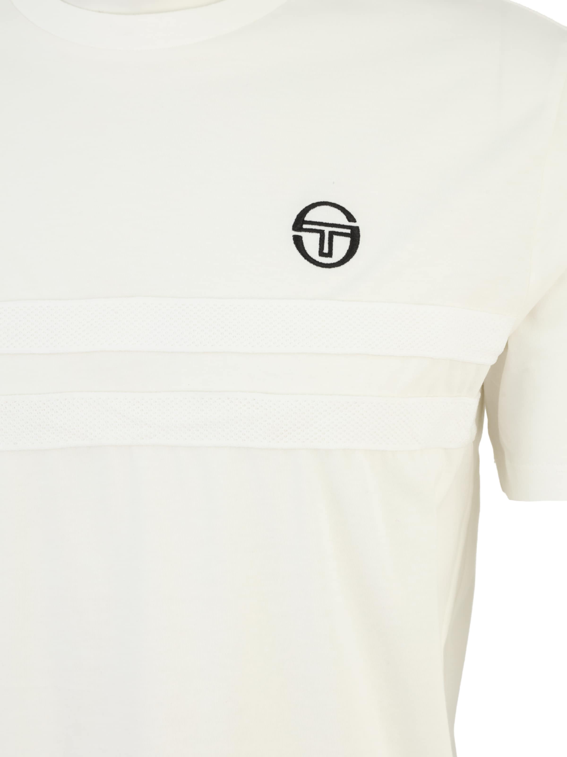 T-Shirt 'Egeo Co' Sergio Tacchini en blanc