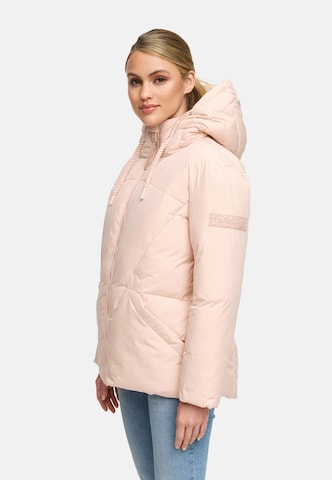 Veste d’hiver 'Pastellzauber 14' NAVAHOO en orange