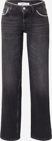 Tommy Jeans tavaline Teksapüksid, värv hall: eest vaates