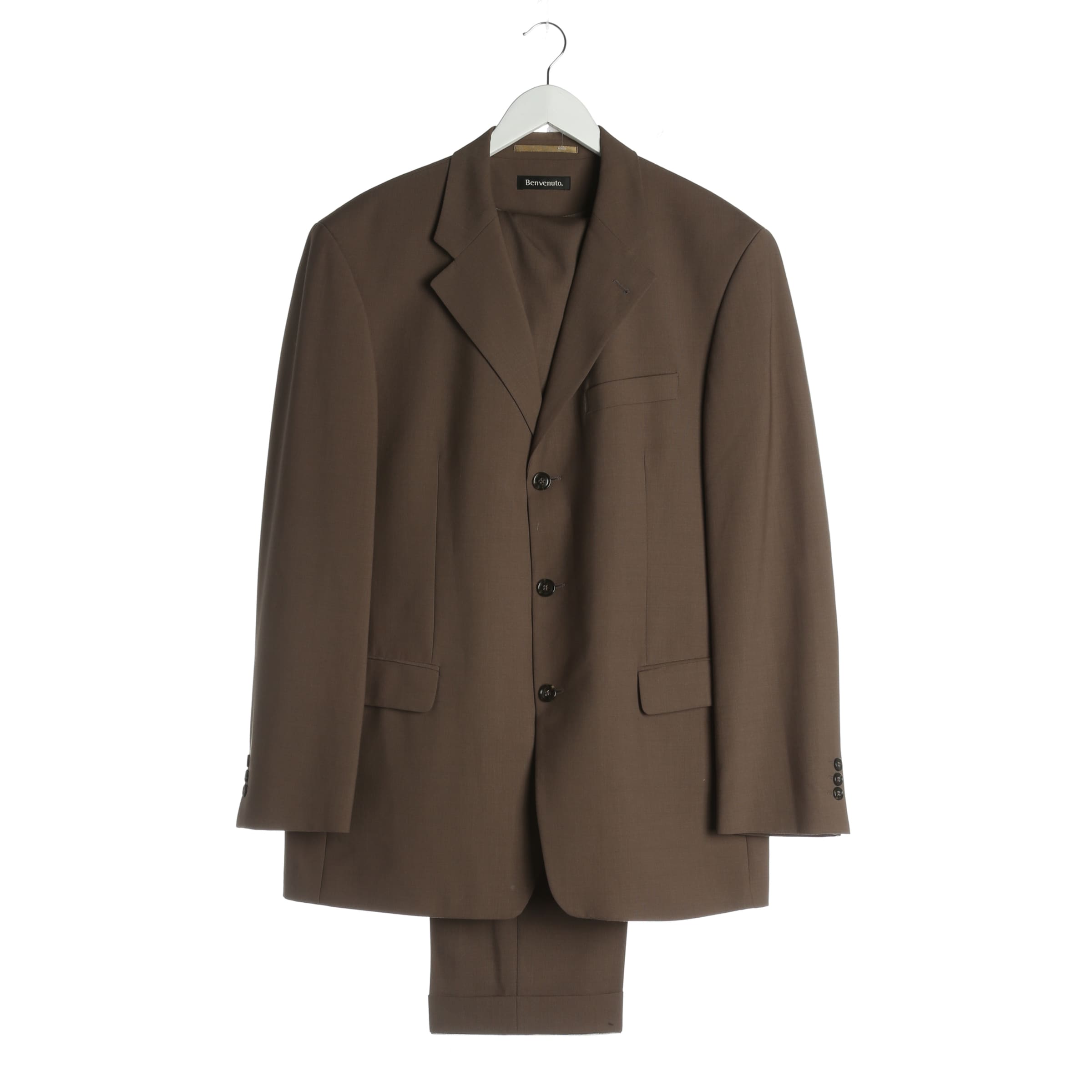BENVENUTO Suit in XL in Brown: front