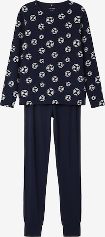 TWO SOON Pajamas in Blue: front