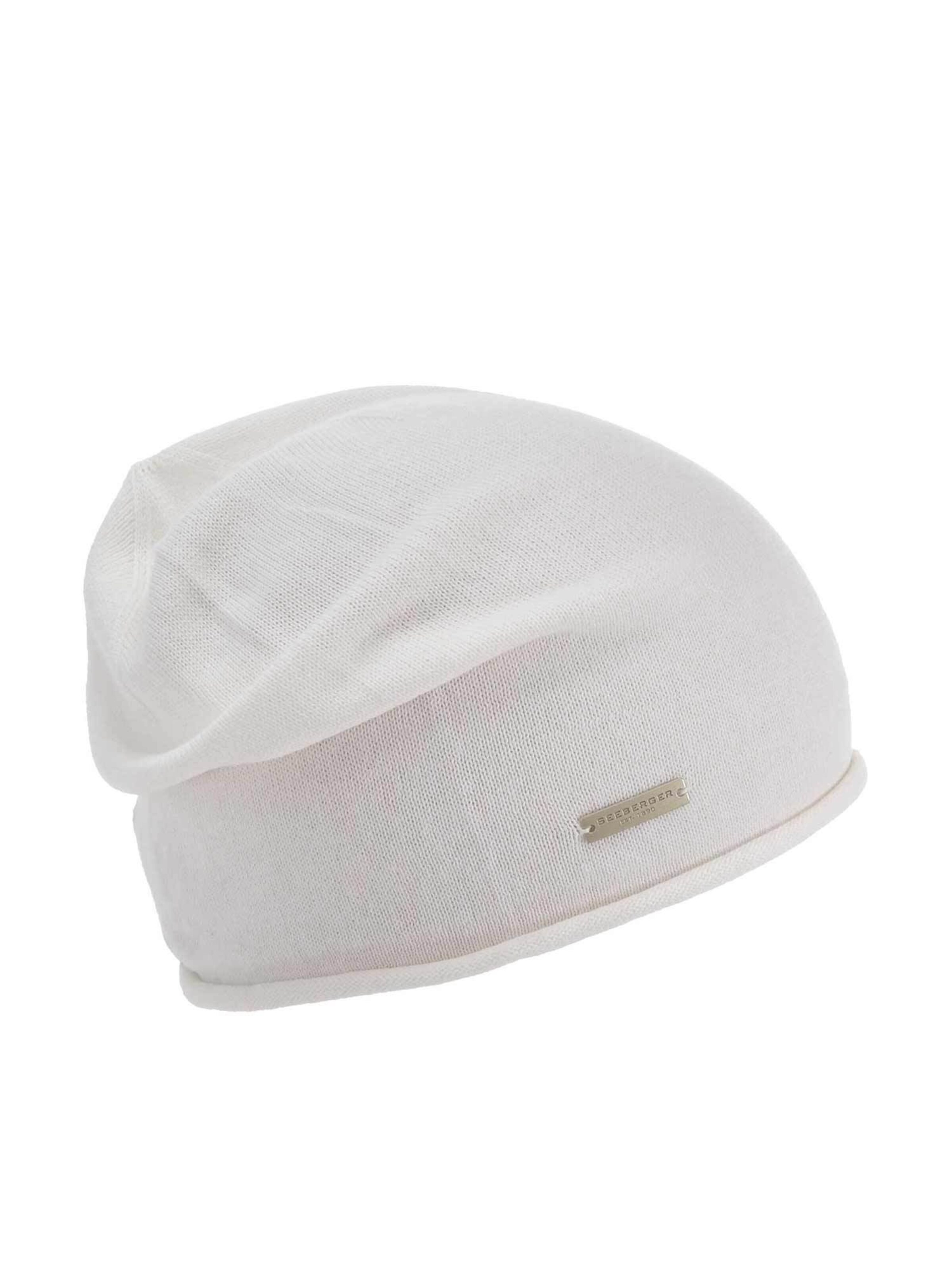 Seeberger Mütze 'Mütze'‌‌‌‌‌ in Weiß: Vorderseite