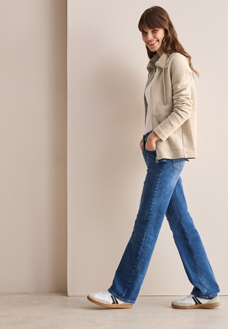 CECIL Sweatjacke in Beige