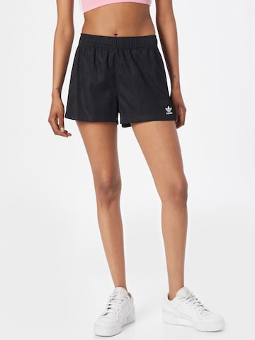 ADIDAS ORIGINALS - regular Pantalón en negro: frente