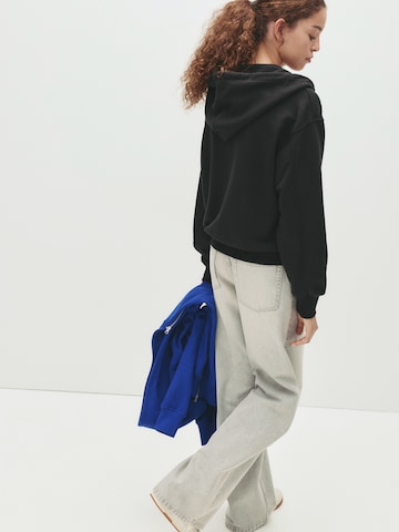 Pull&BearGornji dio trenirke - crna boja