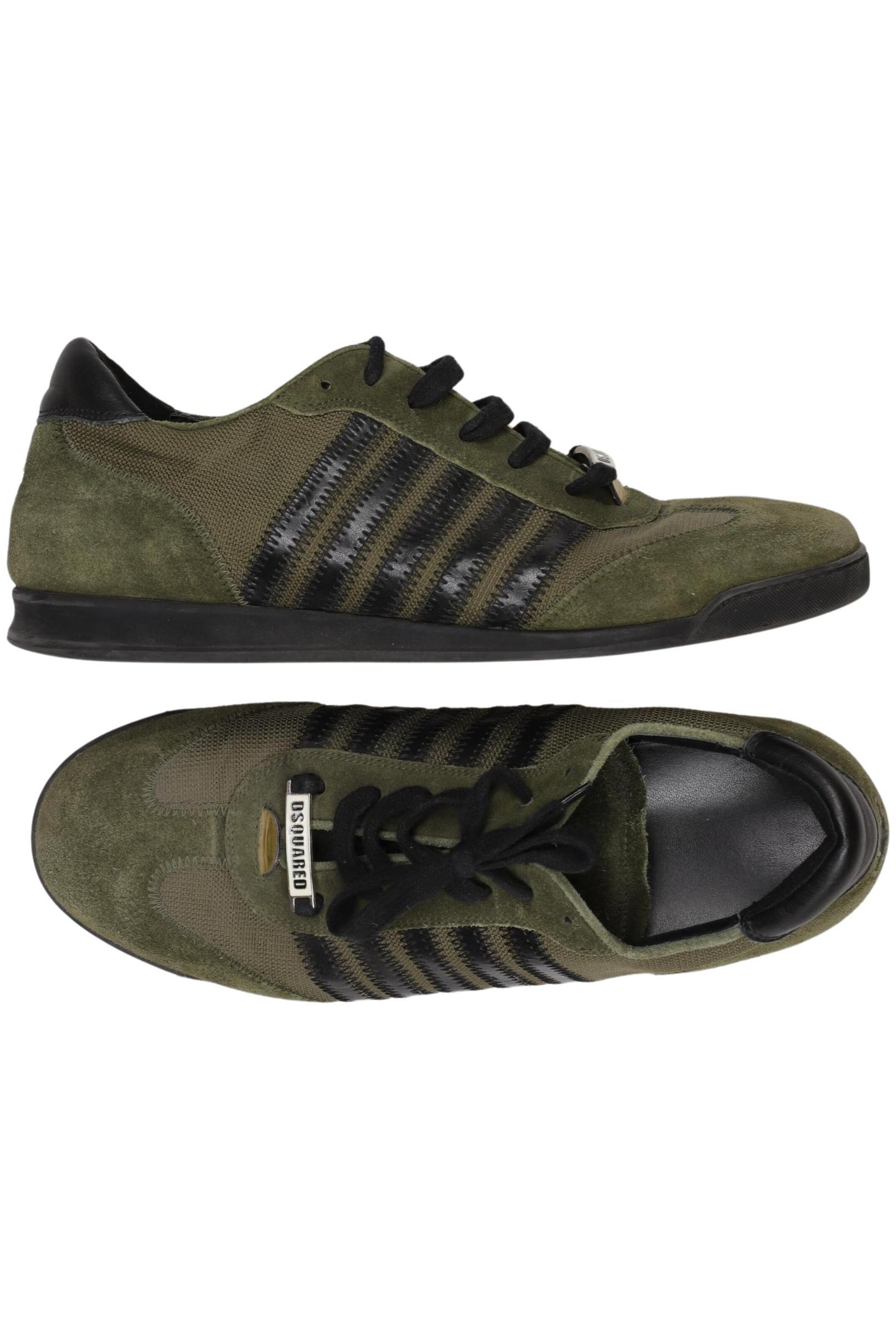 DSQUARED2 Sneakers & Trainers in 44 in Green: front
