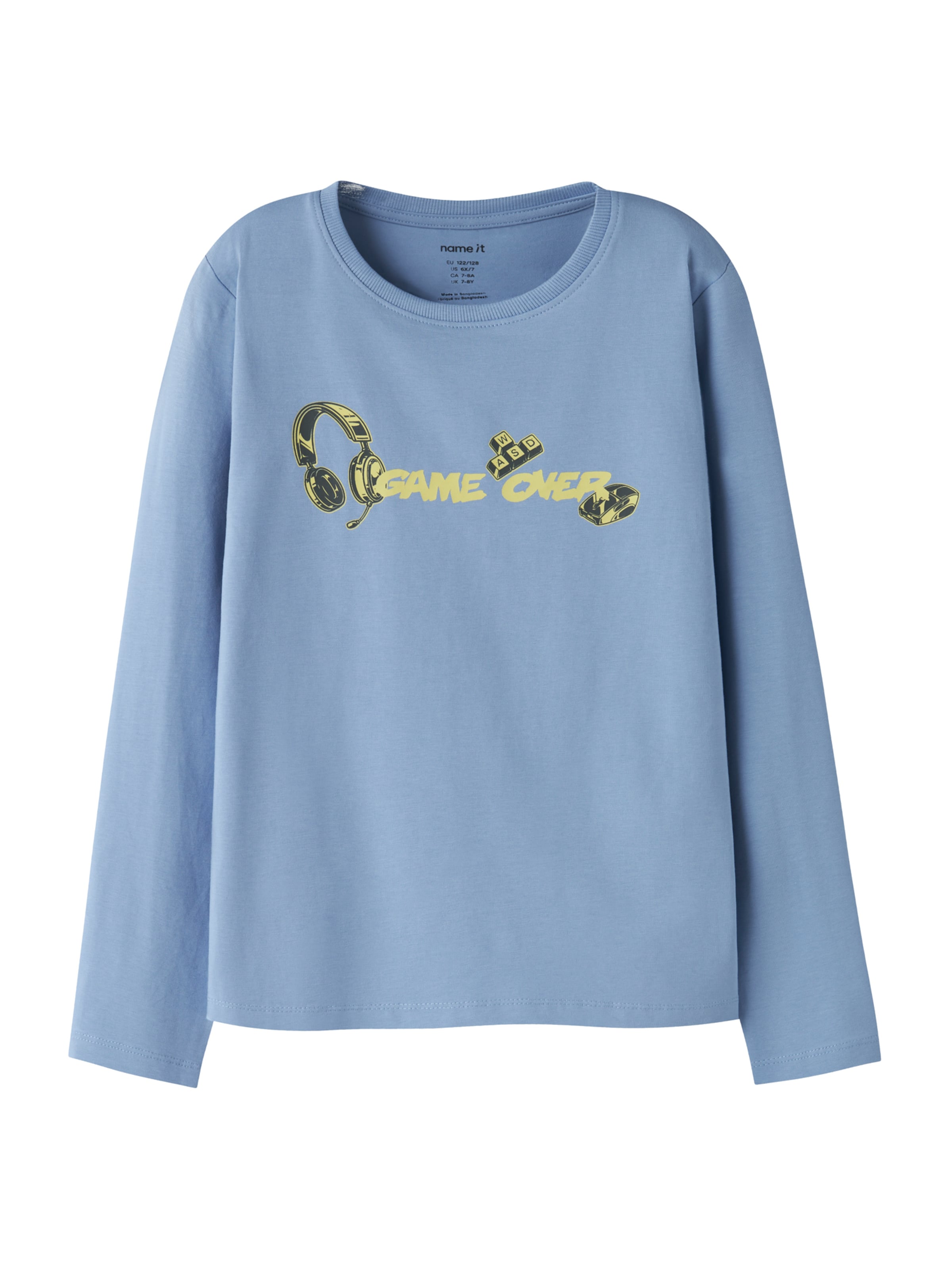 NAME IT Shirt 'NKMVUX' in Blau: Vorderseite