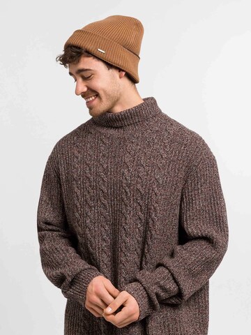 bugatti Beanie in Brown: front