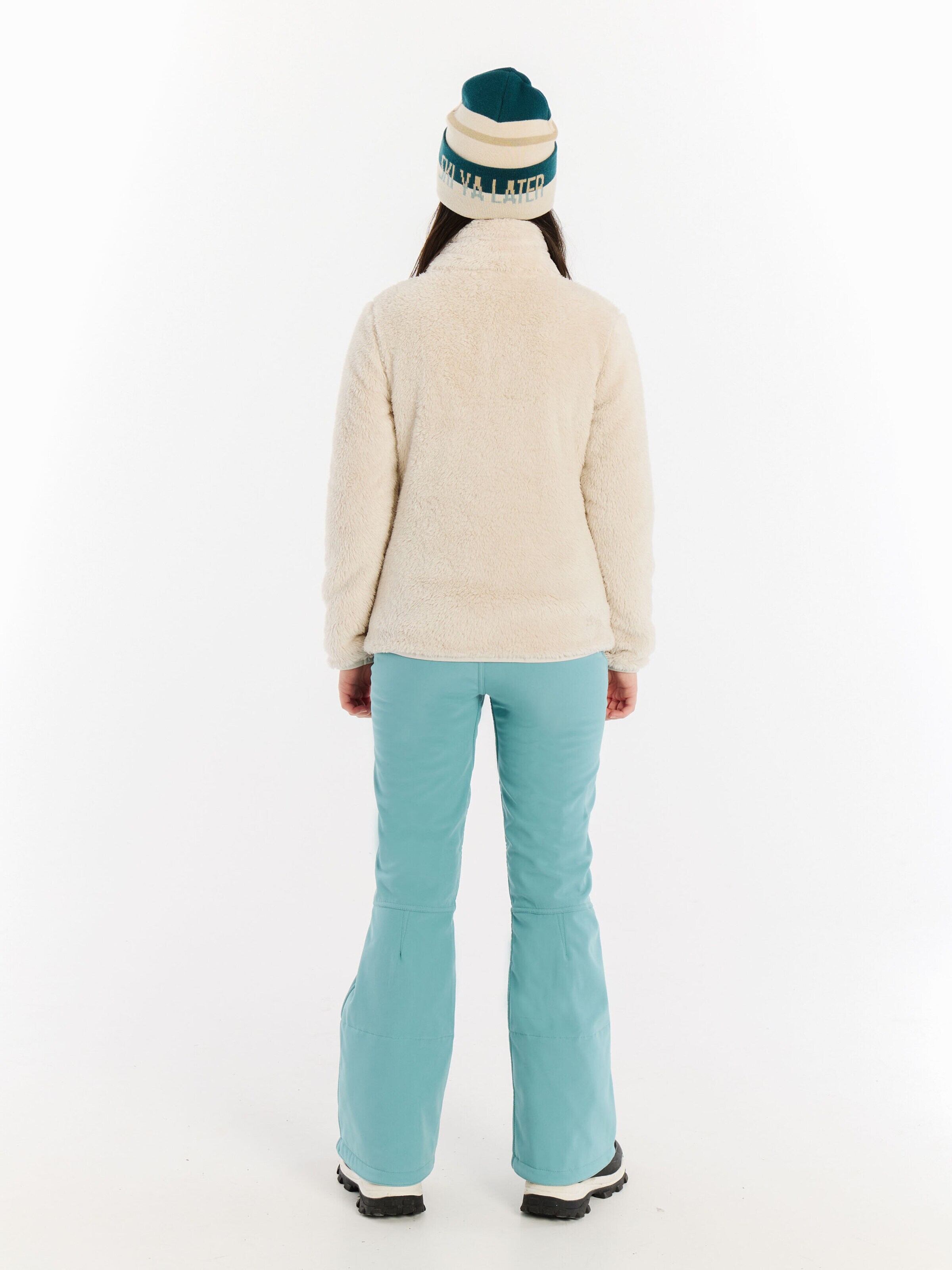 PROTEST Fleece jacket 'Riri JR' in White