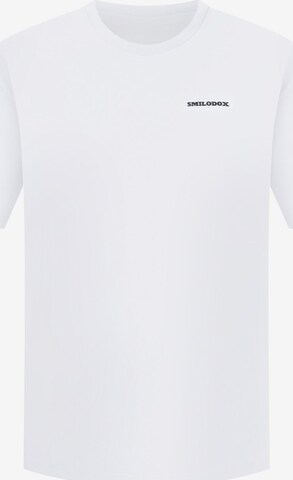 Smilodox Shirt 'Adrian' in Wit: voorkant