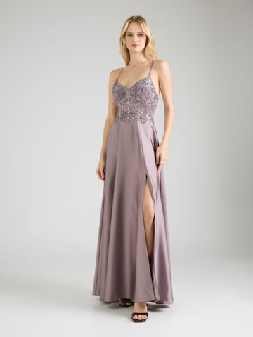Laona Evening dress in Purple: front