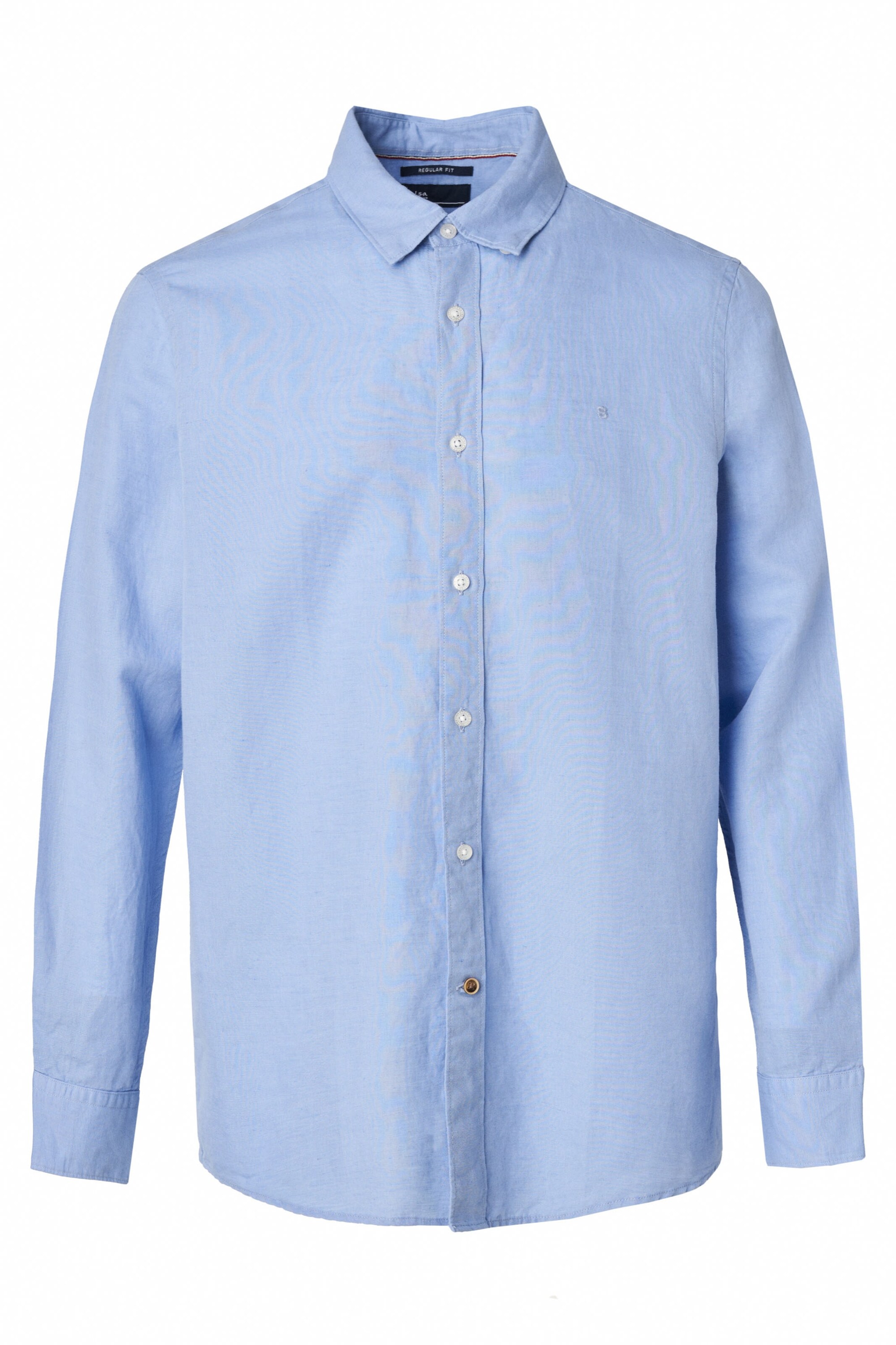 Salsa Jeans Overhemd 'Birmingham' in Blauw: voorkant