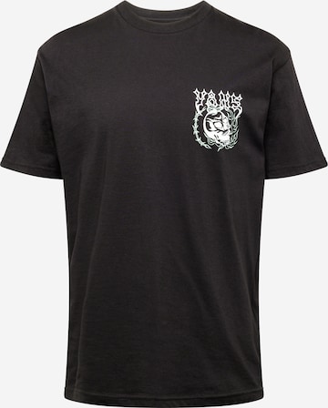 Tricou 'LUCKY STREAK' de la VANS pe negru: față