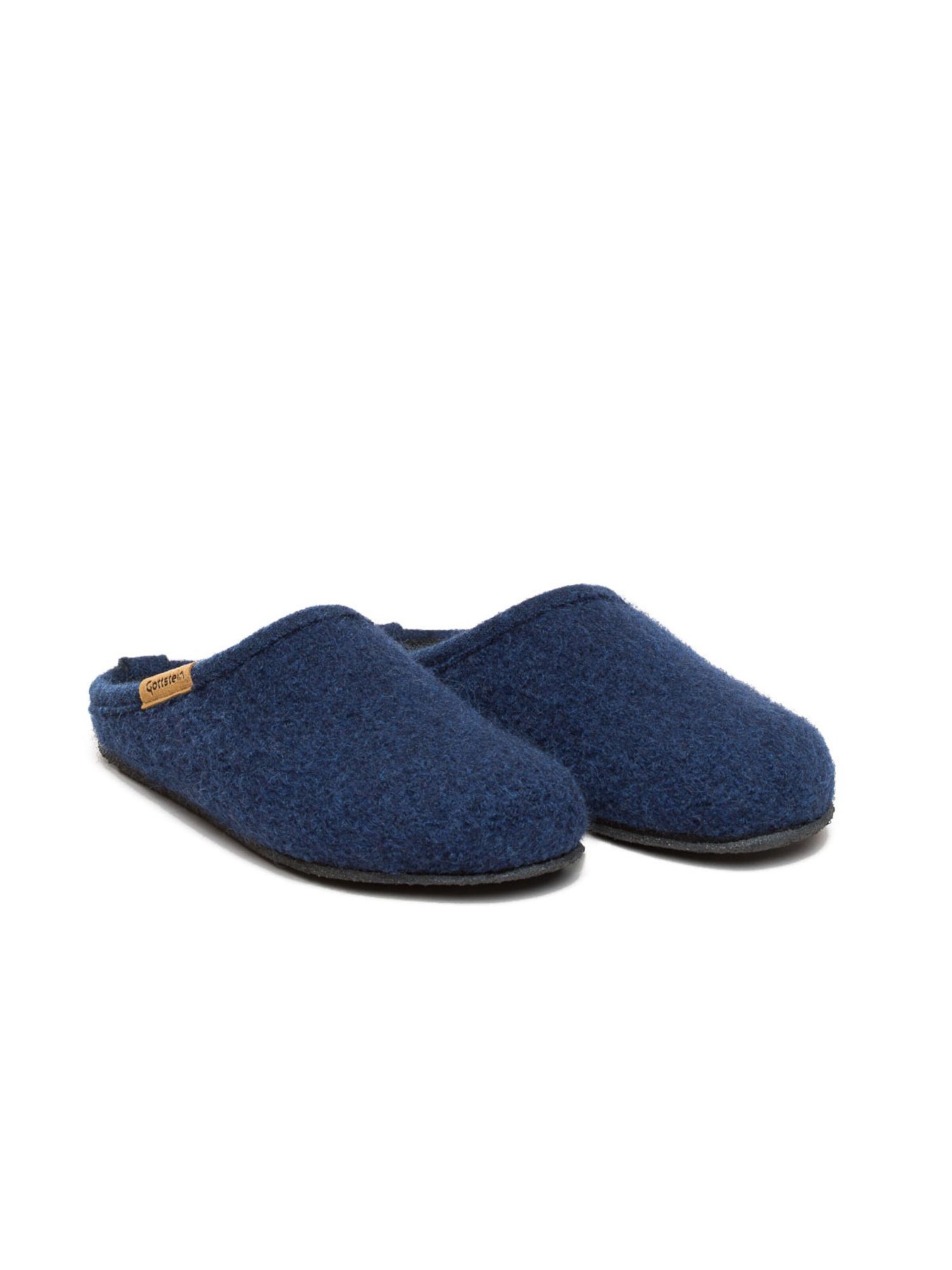 Gottstein Hausschuh 'Walkpantoffel ALP- COMFORT-FE'‌‌‌‌‌‌ in Blau