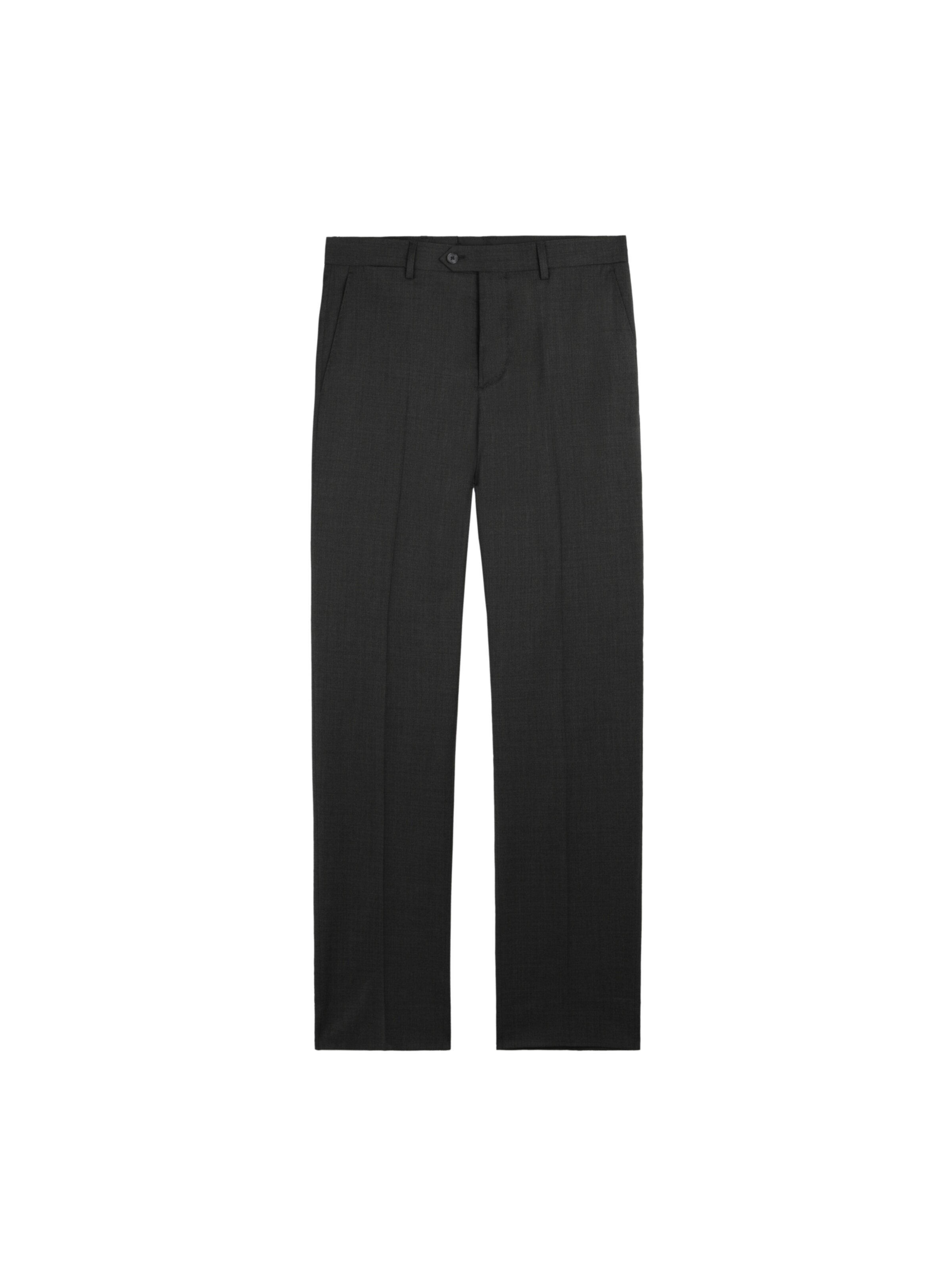 Scalpers Regular Trousers with creases 'Pantalon Co-Nos' in Grey: front