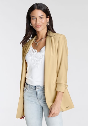 LAURA SCOTT Blazer in Beige: front