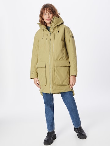 HELLY HANSEN Winterparka 'MAUD' in Groen: voorkant